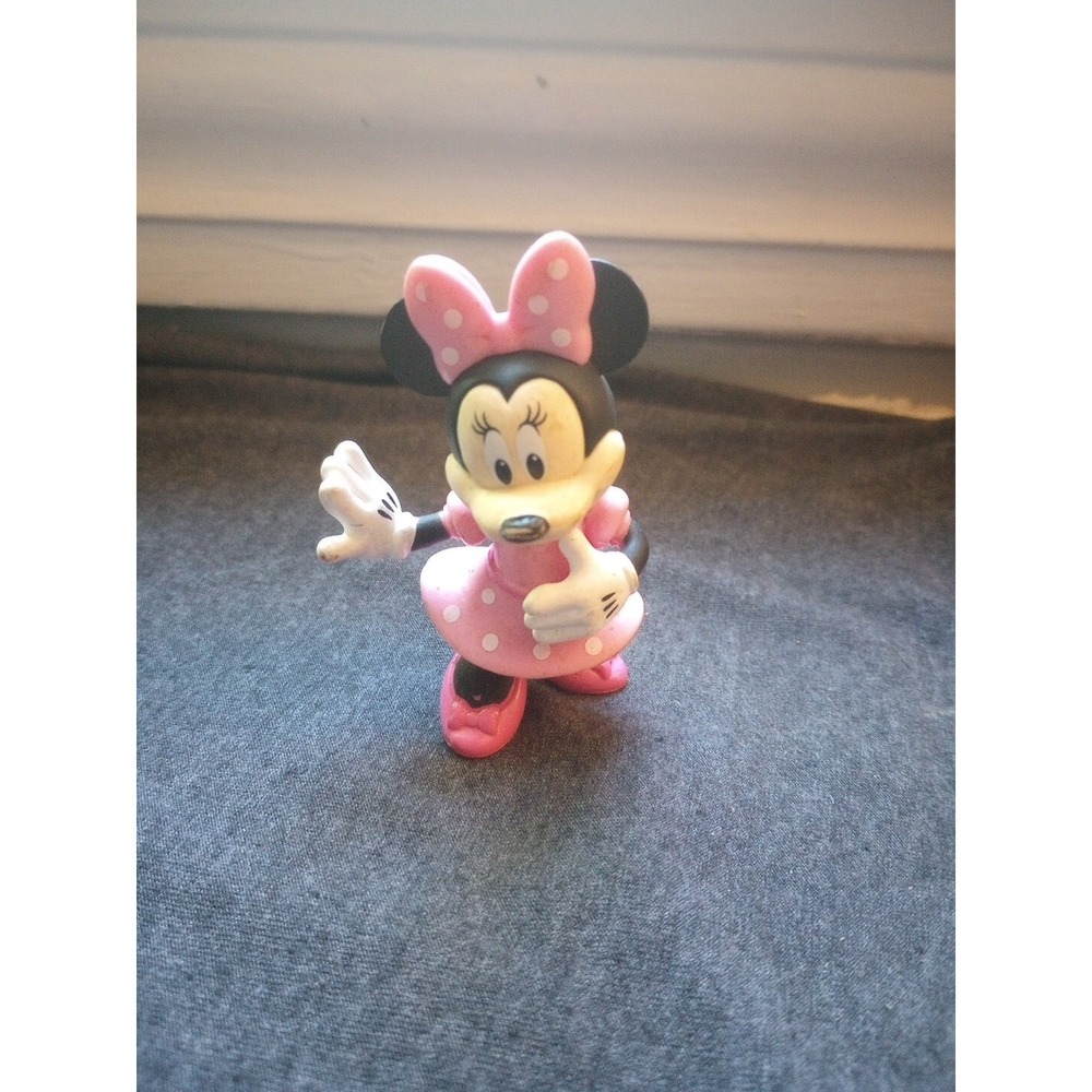Pink Minnie Mouse Disney toy figure